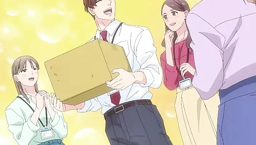 Kaji fucks Fukami raw on the hotel bed after the shower - Gay Hentai Anime