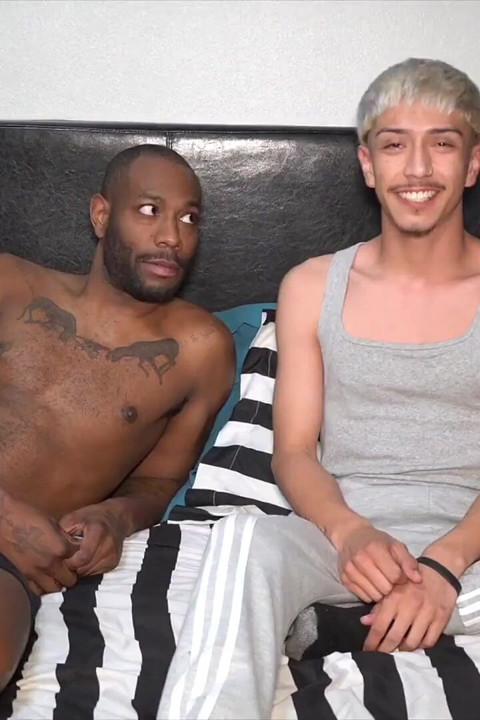 Interracial Bareback Hardcore Fucking Latin Twink BBC