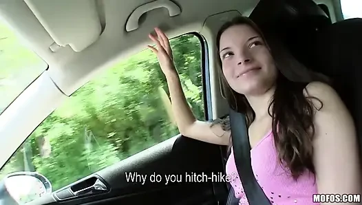 Stranded Teens - Tangling Tongues with the Hitchhiker, Anita Berlusconi Loves Roadhead