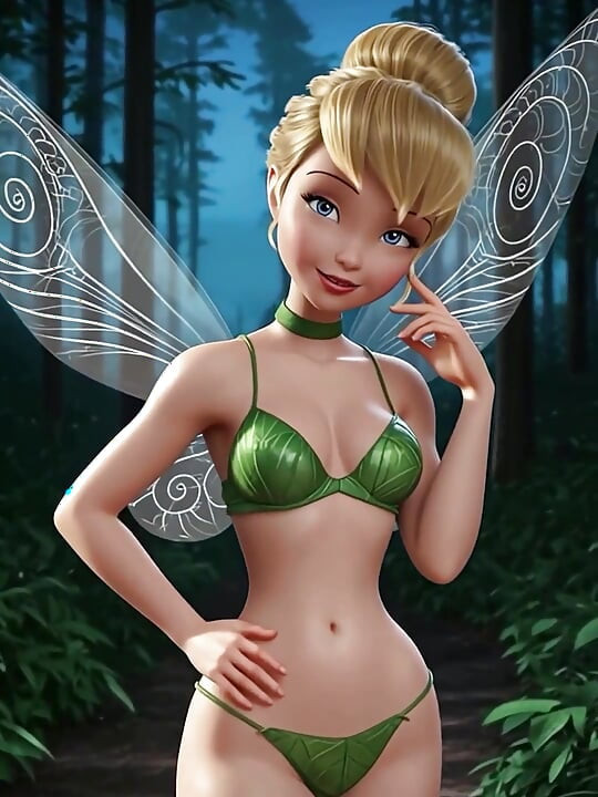 Tiny Tinkerbell Sucking Huge Dick - Ai Generated