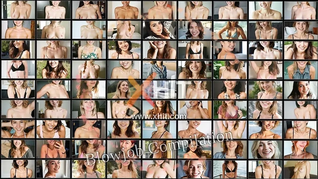 Hot blowjob compilation with top pornstars