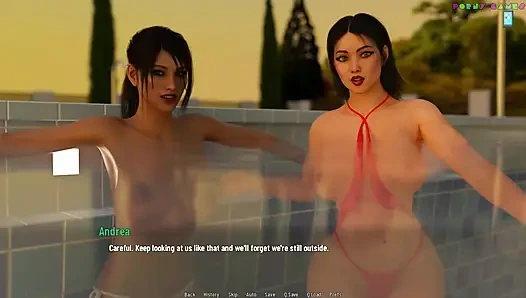 University Days by Greebo - Threesome with Your Favorite MILFs 24