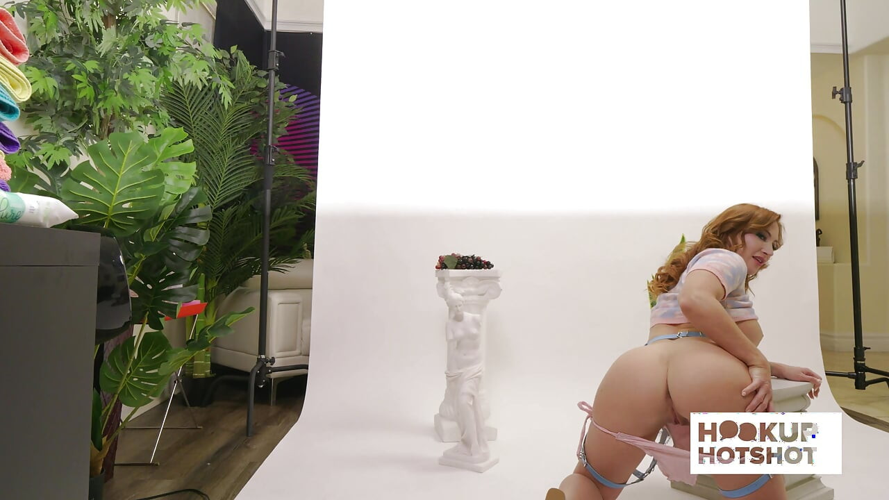 BTS - Inked Beauty Sophia Locke Gets Flirty Behind The Scenes!