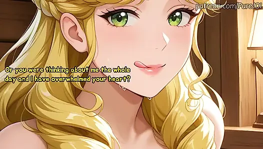 Audrey Hall is begging you to creampie her warm pussy hard (Sex JOI)