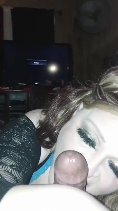 Captivating moment from "New video 2024-07-02 02:06:2 Babydoll gives a phenomenal deepthroat blow job to Groove &"