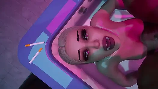 Pesta seks hot di jacuzzi - hentai 3d