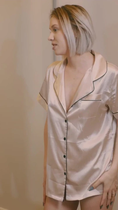 Key moment from "Top business investor finds handmaiden laying in his bed wakes her up to have sex"