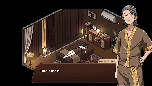 Lustvoller traditioneller massagesalon - Enons erotische massage wird zu sex - hentai-spiel