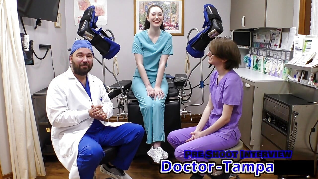 Luci Starr's 1st Gyno Exam