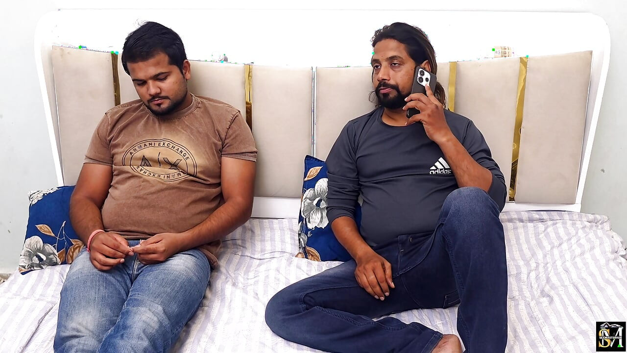 Two friends had sex with their girlfriend together, involving intense and rough sex."Threesome Vieeo