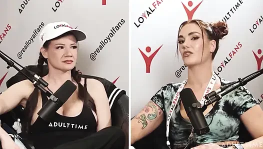 Siri Dahl grup seks partisi*es ve porno ödülleri | Siri Dahl ile Avn Özel | Adult Time Podcast