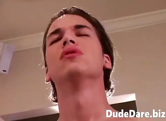 Dudes masturbate after one of the steamiest twink anal sex you'll come across