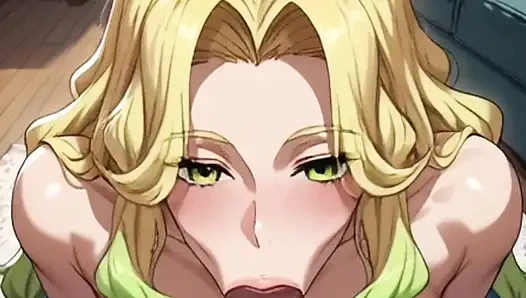 Hentai anime - My neighbor gets fucked because her husband has her small