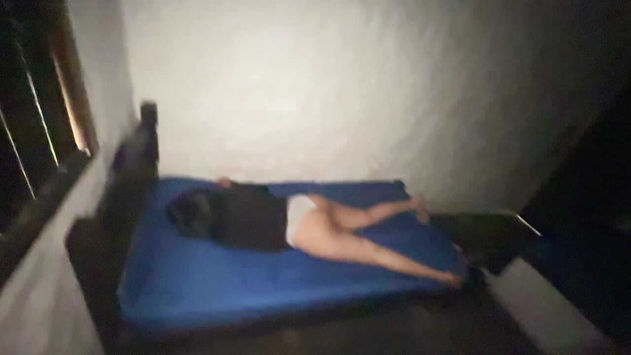 Masturbating while my stepsister touches herself