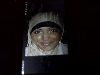 Камшот на лицо в хиджабе, Jamillah