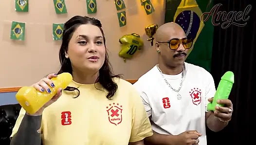 Brazilian Ménage Cup, the Black Was Delighted with the Most Delicious Chubby Girls - World Cup 2026
