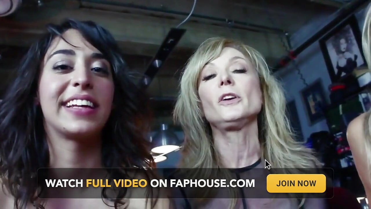 Casting with 3 hot babes and alluring MILF