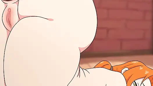 Enderman kostümü giymiş Steve Alex'i sikiyor! Hentai (porno anime seks )4k 2026