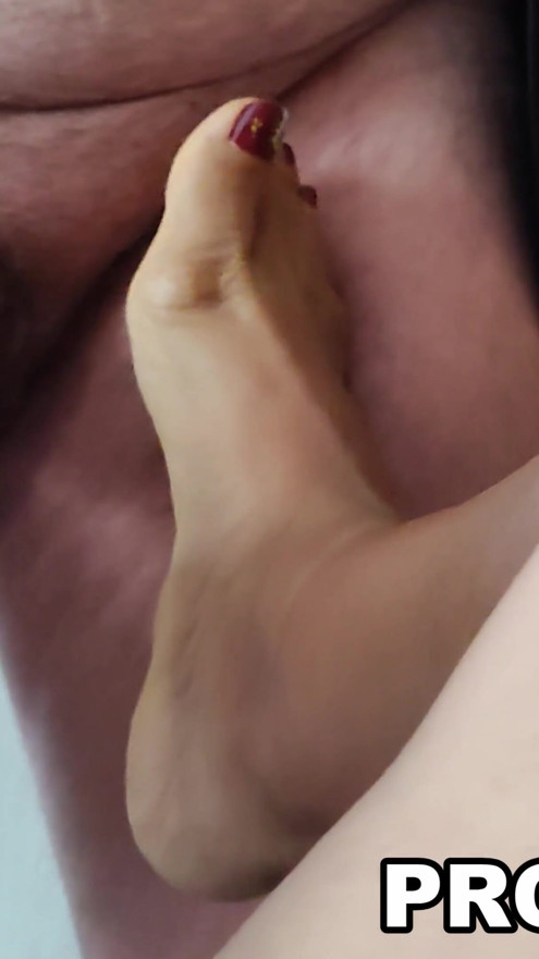 FULL LENGTH MOVIE - CUM WITH MY ADORABLE FEET WITH ADAMANDEVE AND LUPO | Clip 2