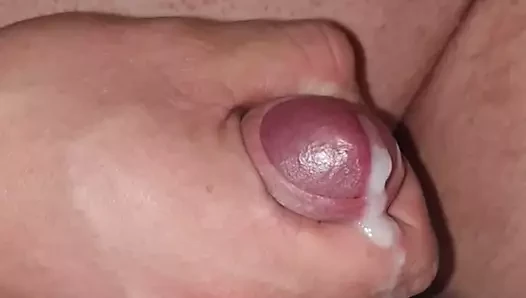 Stroking my cock till i cum
