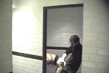 Couple Caught In Restaurant Bathroom
