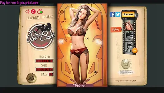 Pinup Ball Sexy Strip Pinball