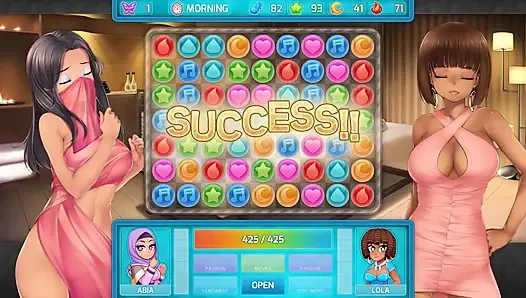 Huniepop 2 - Double Date - Part 6 Horny Lingerie Babes by Loveskysan