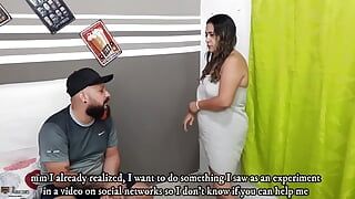 Playing a Game of Flavors with My Horny Stepmother - Porn in Spanish