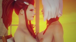 Ashe domineert Brigitte