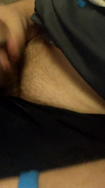 Stuck in the Cellar and Jerking off to Stay Warm