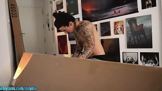 Had to think of another way to pay the handyman