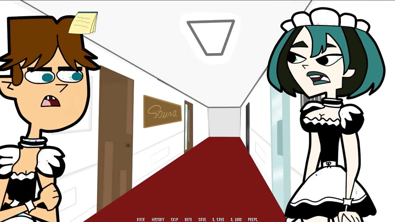 Total Drama Harem - Part 11 - Dominant Footjob by Loveskysan