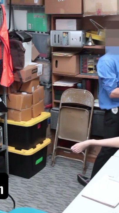Shoplyfter - Skinny Mischievous Asian Jade Noir Caught Stealing And Got Disciplined By Perv Officer | Clip 3