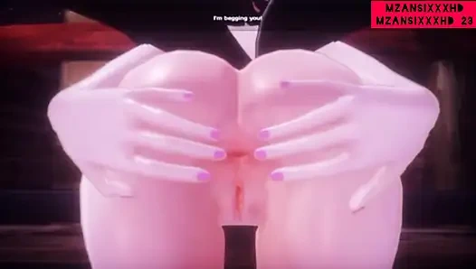 Ateşli ateşli anime seks!