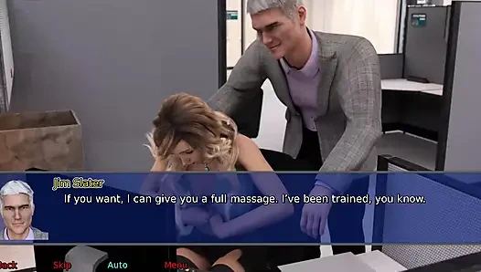 Office wife #9: Stacy played with her toy