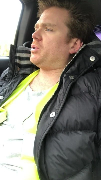 Straight British Builder Wanking On His Lunch Break