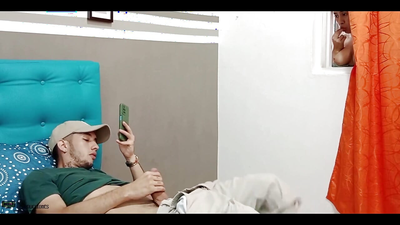 I Find My Horny Stepson Masturbating and I Help Him - Full Story