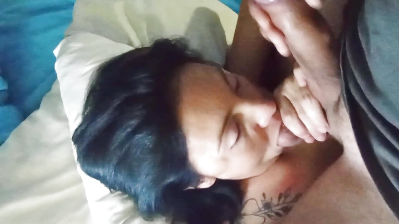 Lick and Blowjob of Only Balls Until He Makes Him Cum Delicious