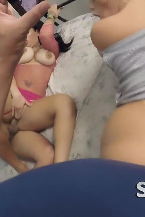 Cameraman Drops the Camera to Fuck Both Girls