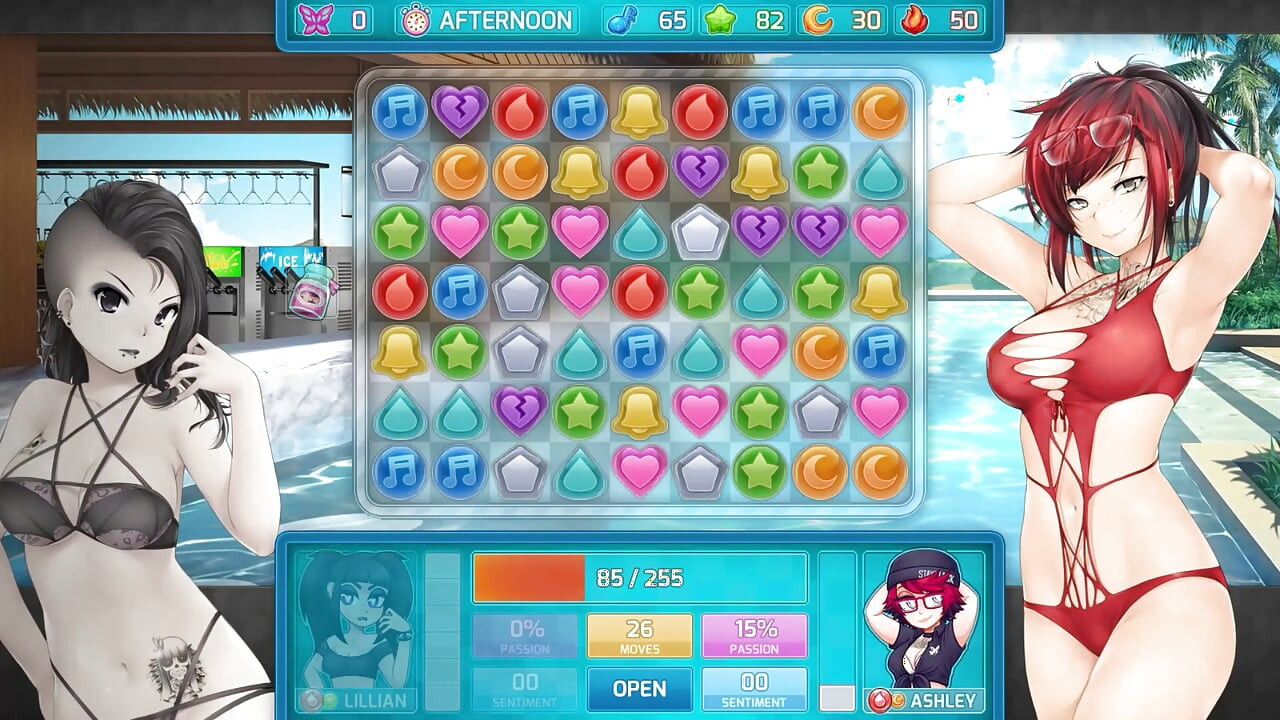 Huniepop 2 - Double Date - Part 5 Sexy Model Babes by Loveskysan