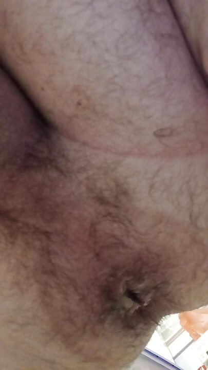 Pushing out cum and farts from loose butthole