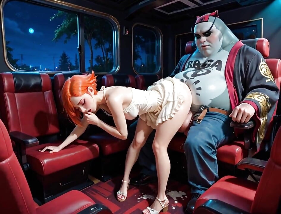 She Just Wanted to Watch the Movie but Got Her Ass Pounded Full of Cum on His Lap (ai Generated)