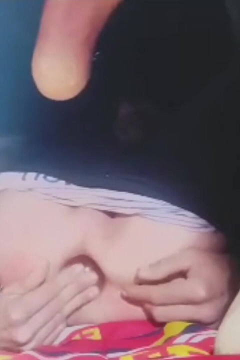 A Young Man Stuffs a Crystal Ball and an Orange up His Tight Ass.