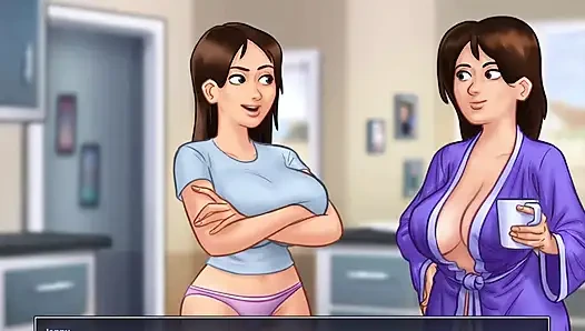 Summertime saga: stepbrother asks his stepsister if she wants to be his girlfriend ep 135