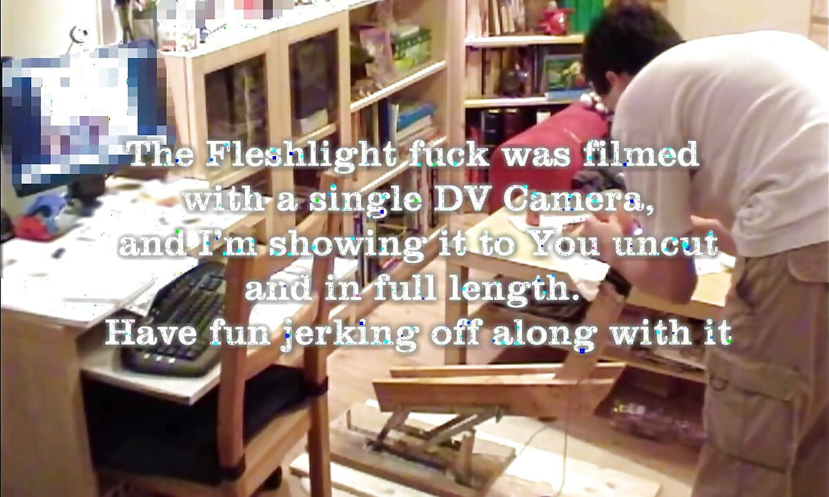 Fleshlight Stand Fuck Masturbation Uncut