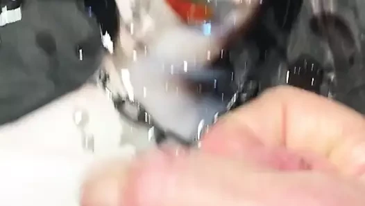 üstsüz bir deldi emo goth fahişe için Cumtribute