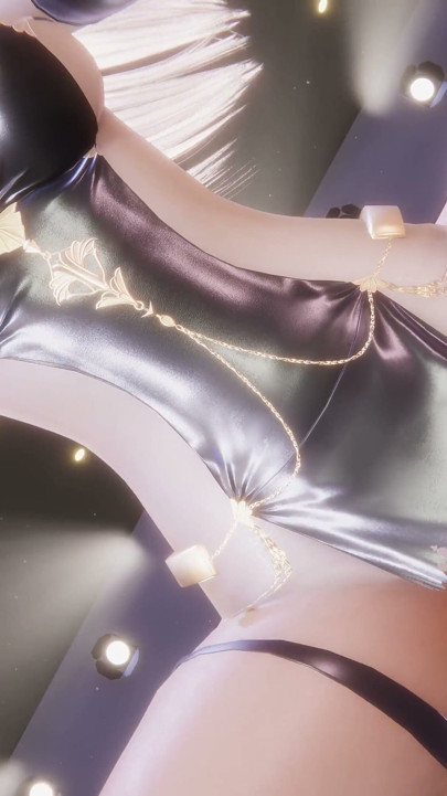 Mmd Hyo Min - Nice Body Ahri Sexy Striptease League of Legends Hentai Uncensored 4K 60fps
