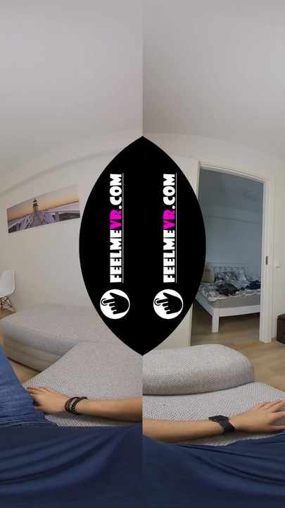Andromeda emo tonåring med många tattos vr 3d naken lapdance