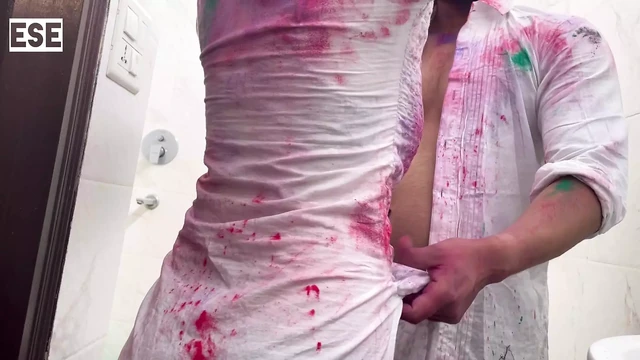 Holi with the Bestfriend and fucks her in a nice way