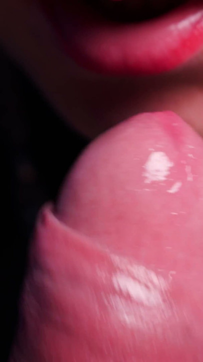 Extreme Macro Blowjob ASMR: Bridle Licks, Slow Sucking & Explosive Climax | Clip 2